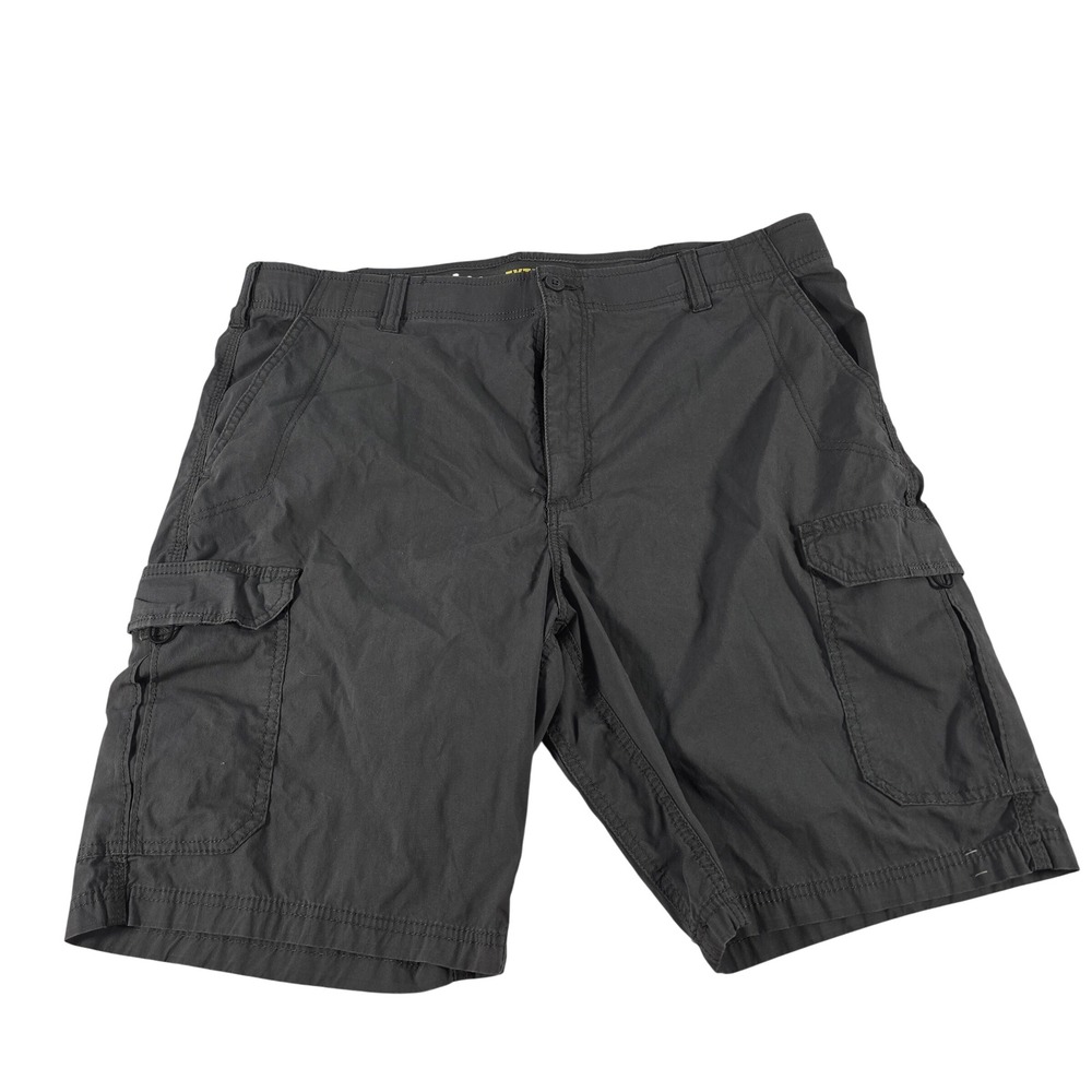 Lee Extreme Motion Mens Gray Cargo Shorts Performance Series 40 102187020